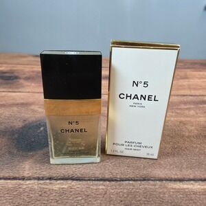 Chanel No. 5 Hair Mist Women 35ml Gold Good Parfum Pour Les Cheveux Box